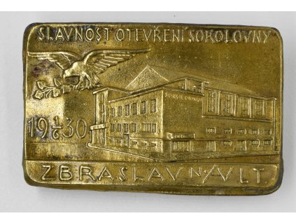 Slavnost otevření sokolovny Zbraslav nad Vltavou 1930