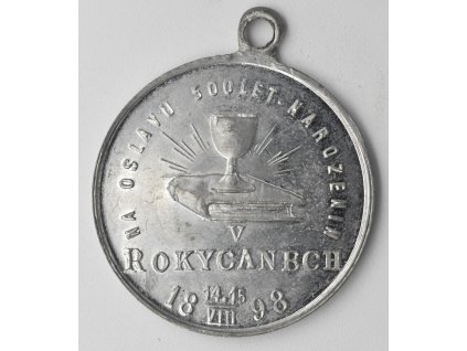 Na oslavu 500. narozenin mistra Jana z Rokycan v Rokycanech 1898