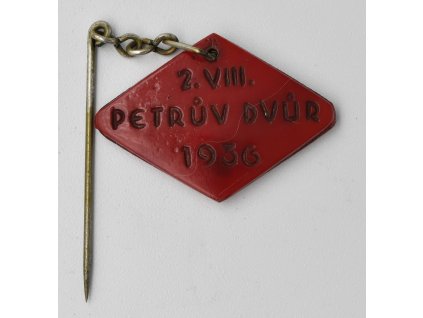 XXXVIII. Župní hasičský sjezd Petrův Dvůr 1936