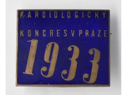 Kardiologický kongres v Praze 1933