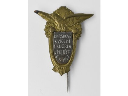 Okrskové cvičení Orla v Poličce 1937