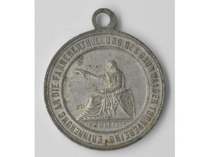 Na památku svěcení turnerského praporu Mšeno nad Nisou 1883