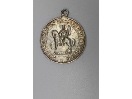 Svěcení praporu spolku vojenských vysloužilců v Krči 1905 (Ag)