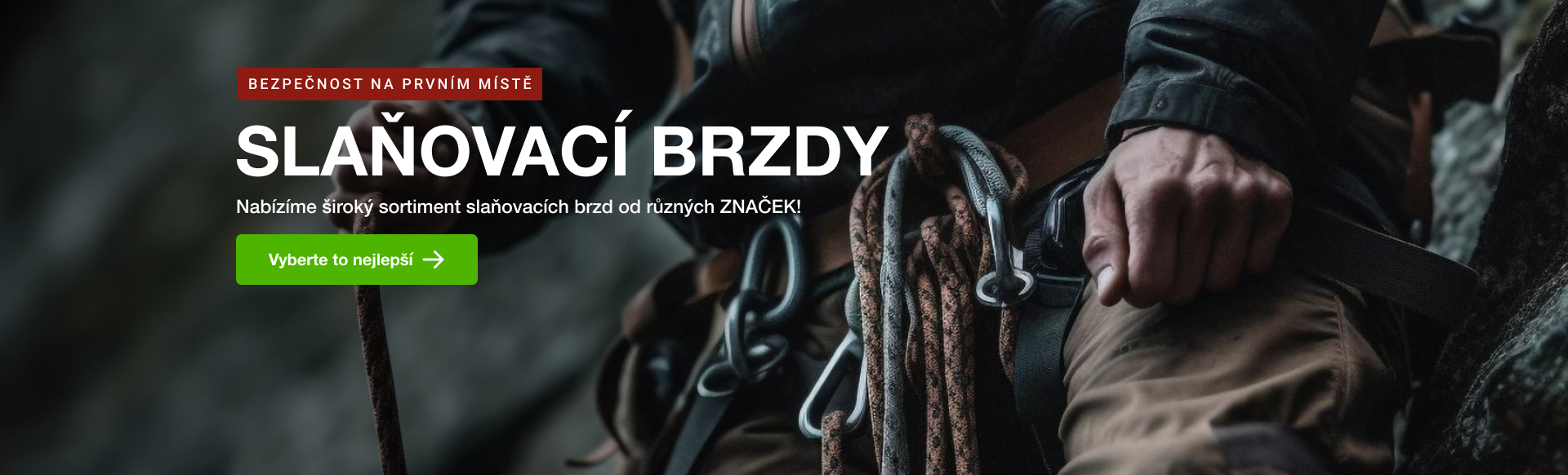 Slaňovací brzdy