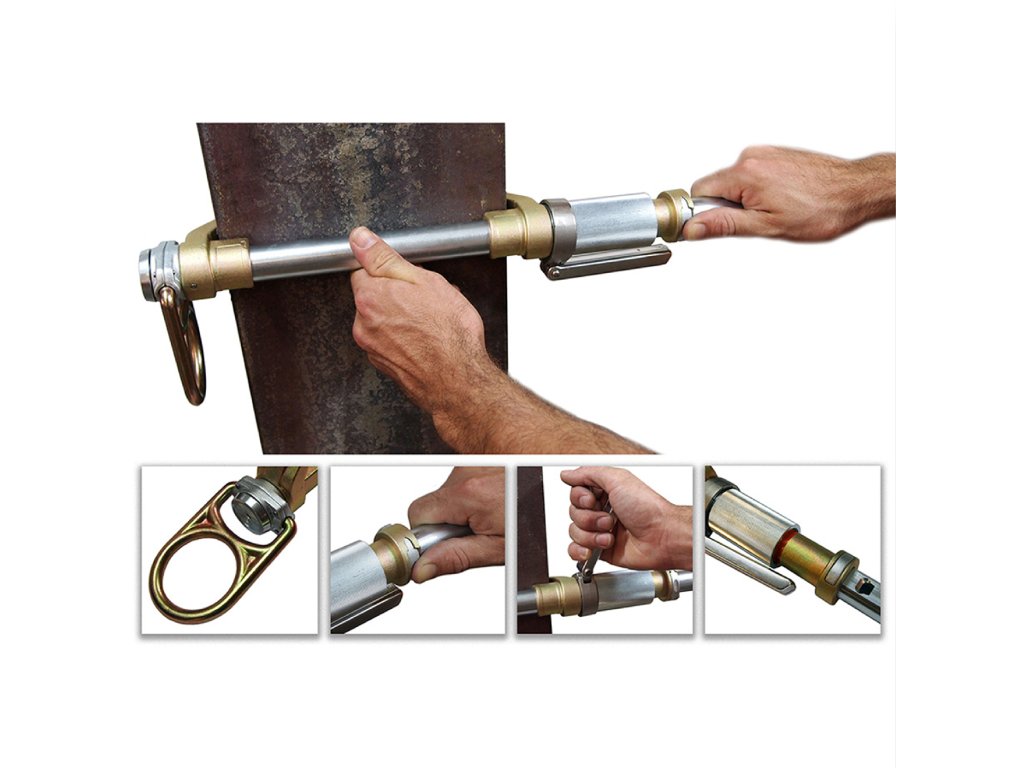 Singing Rock Vertical / fixed beam clamp Fall Protection