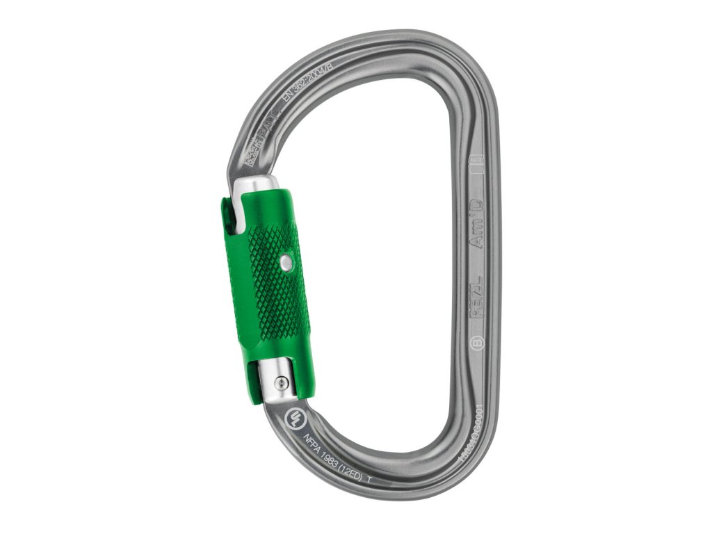Petzl AMD PIN LOCK carabiner with PIN safety Fall Protection