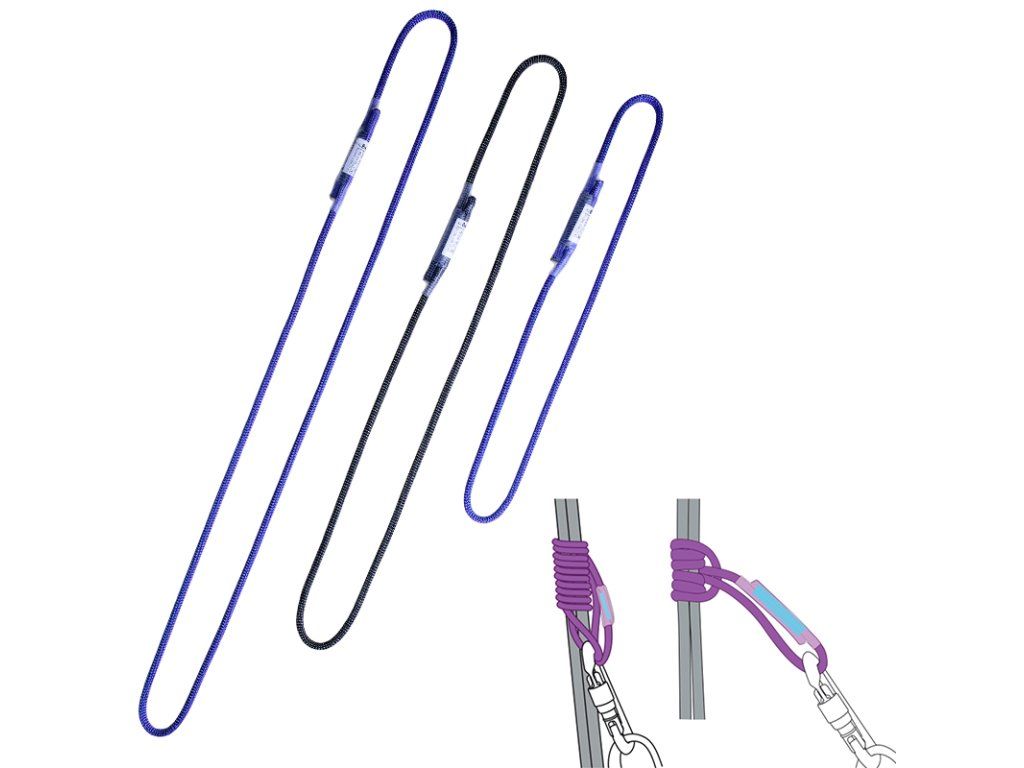 Anneau Autobloquant BEAL JAMMY 60cm - Pour Cordes De Tous Diamètres, Escalade, Accès Cordage