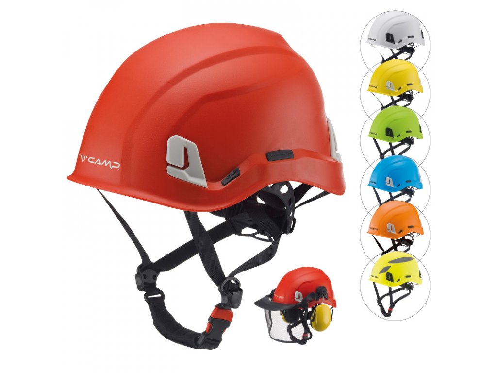 Helmet CAMP Ares red 53-62cm Fall Protection