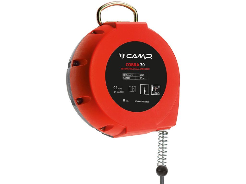 Selfwinding fall arrester CAMP Cobra 30 Fall Protection