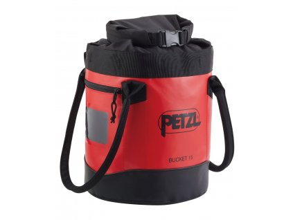 Petzl BUCKET rope bag 15 L red