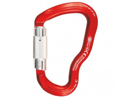 kong ferrata autoblock via ferrata carabiner