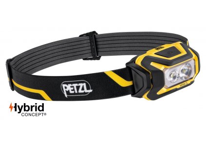 Petzl ARIA 2 lamp black and yellow