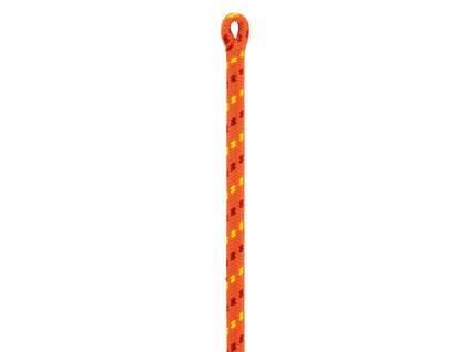 Petzl FLOW 11.6 mm 35 m orange rope with sewn end
