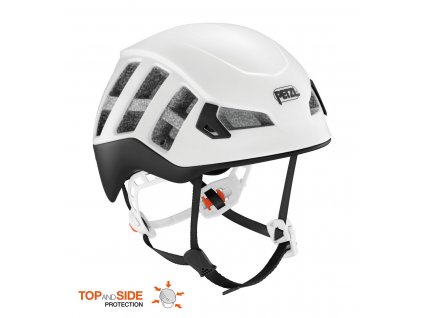 Petzl METEOR M/L white and black climbing helmet