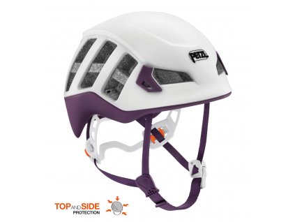 Petzl METEORA purple women's climbing helmet