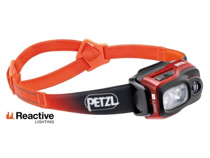 Petzl SWIFT RL 2023 svítilna oranžová