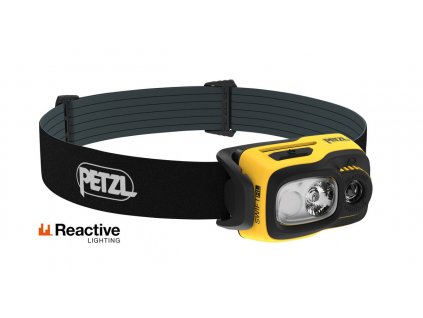 Petzl SWIFT RL PRO 2023 lamp black and yellow