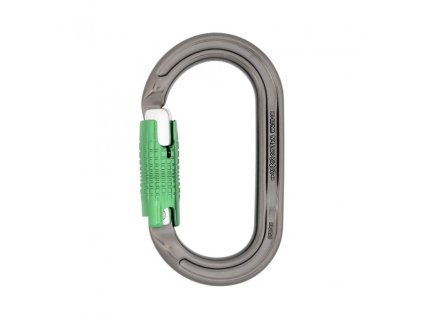 Karabina DMM A327 Ultra Oval Locksafe, šedá
