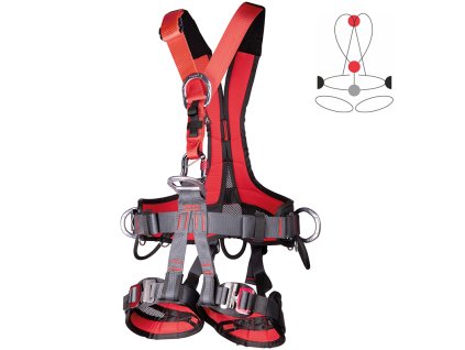 Harness CAMP Golden Top Evo Alu L - XXL