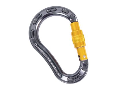 RIDGEGEAR RGK7 26mm hliníková šroubovací karabina s pojistkou