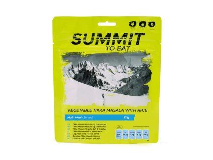 Dehidratált étel STE Zöldséges Tikka Masala rizzsel