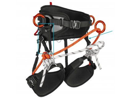 work harness sherman s m black