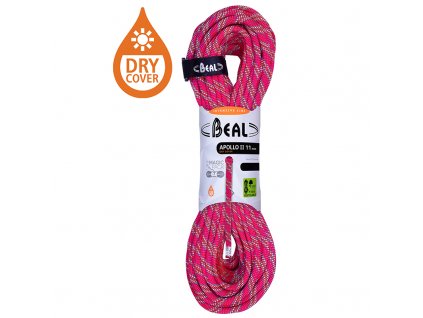 Dynamické lano BEAL Apollo 11 mm Dry Cover 11mm 50m anis dry cover