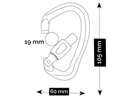 Karabina BEAL Be Quick (Barva modrá)