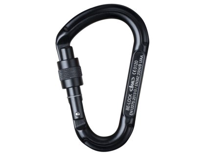 Karabína BEAL Be Lock Screw black čierna