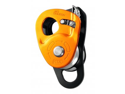 Petzl JAG TRAXION double output pulley with blunt edge