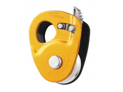 Petzl MICRO TRAXION pulley with blocker