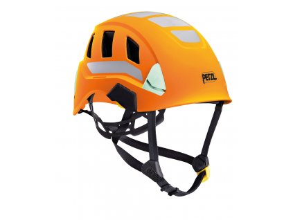 Petzl STRATO VENT HI-VIZ bright orange work helmet
