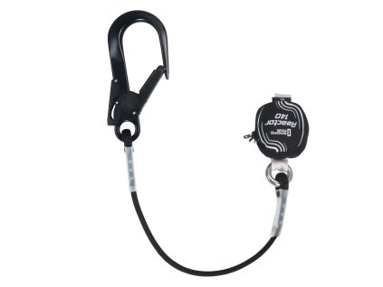 Fallschutzgerät Singing Rock REACTOR 140 ROPE „I“ 85cm + K353 schwarz
