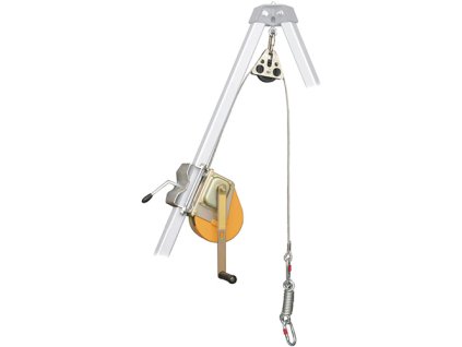 CAMP záchranný systém oceľ lano 25 m, k trojnožke EVO