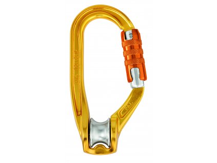 Petzl ROLLCLIP A TRIACT LOCK kladka s karabínou s automat.poistkou