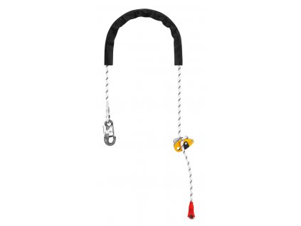 Petzl GRILLON HOOK 3 m loop with carabiner.