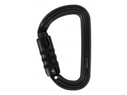 Petzl SMD TRIACT LOCK carabiner with automatic safety BLACK