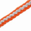 Hohles PES-Seil Teufelberger tREX 12,7 mm orange/weiß Lauflänge