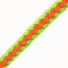 Üreges PES kötél Teufelberger tREX 19.1mm narancs/zöld Méteráru