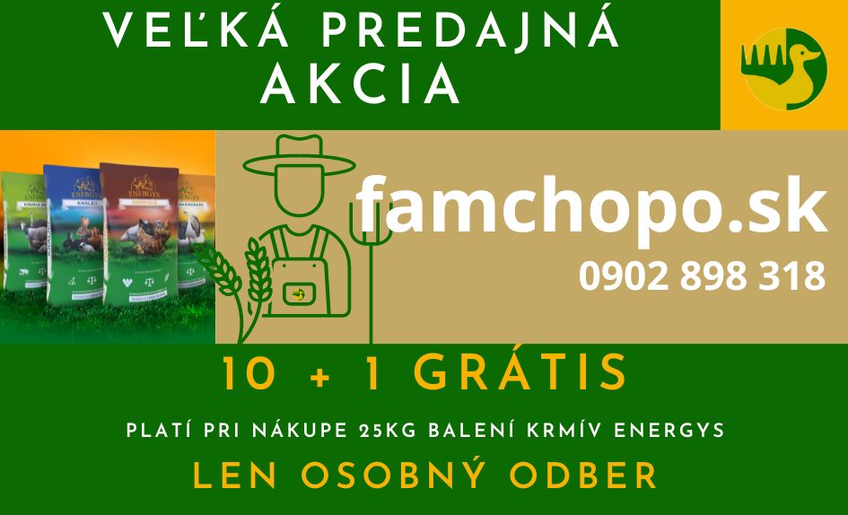 Krmivá pre hospodárske zvieratá ENERGYS