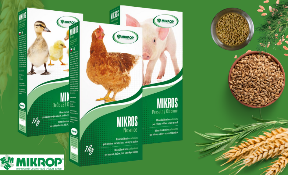 Doplnkové minerálne krmivá MIKROS