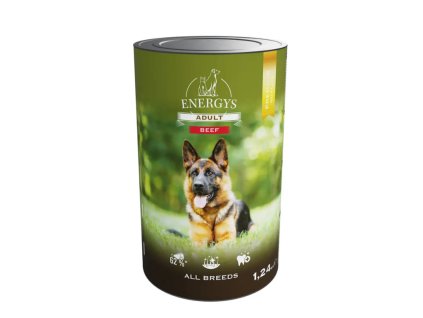 Premium Adult Dog Can Beef 1,24 kg