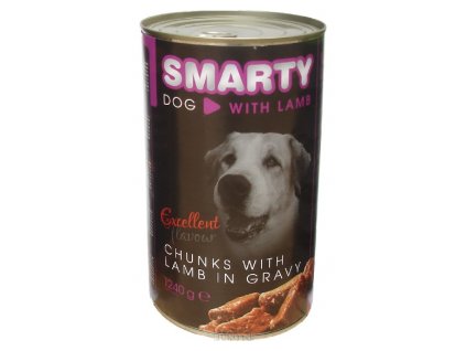 SMARTY DOG Chunks with LAMB in gravy 300x300