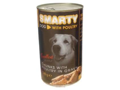 SMARTY DOG Chunks with POULTRY in gravy 300x300