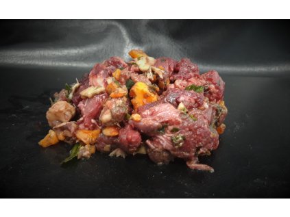 zvěřina se zeleninou