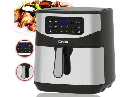 Digitální horkovzdušná fritéza DMS Germany HF-7S / 1800 W / 7 litrů