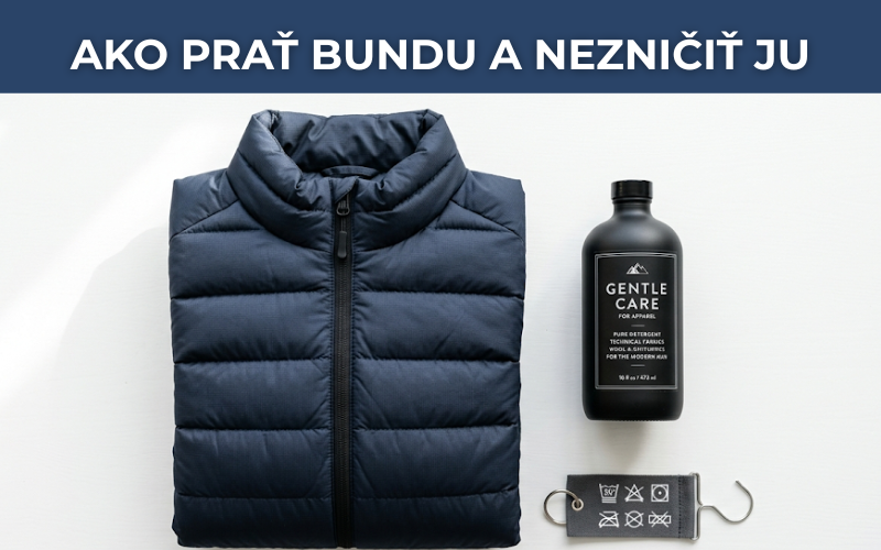 Ako prať bundu a nezničiť ju