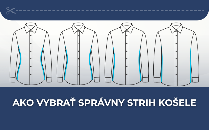 Ako vybrať správny strih pánskej košele podľa postavy