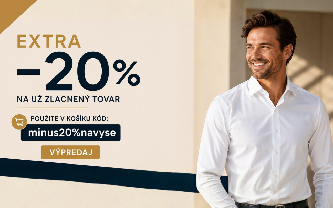 Dodatočná zľava 20% na zlacnený tovar
