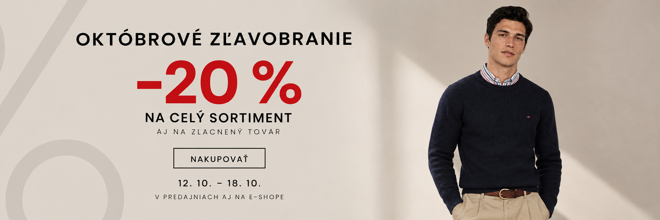 Októbrové zľavobranie 2026